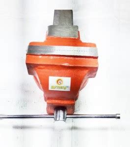 Arnav 1 No. Cast Iron Bench Vice Fixed Base 85 mm Single Rib Multi Vise ...