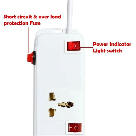 FEDUS Extension Boards with Switch, Extension Cords