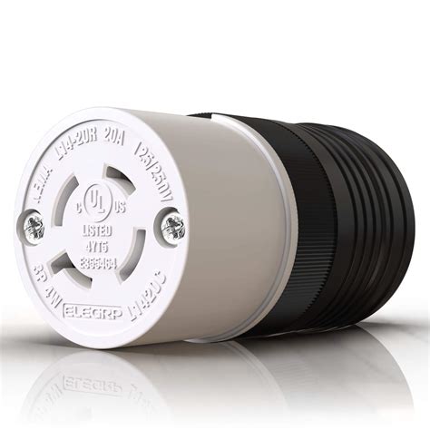 Buy ELEGRP NEMA L14-20R Locking Connector, Generator Twist Lock Adapter ...