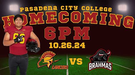 Pasadena Homecoming Game - PCC vs Pierce College, Robinson Stadium ...