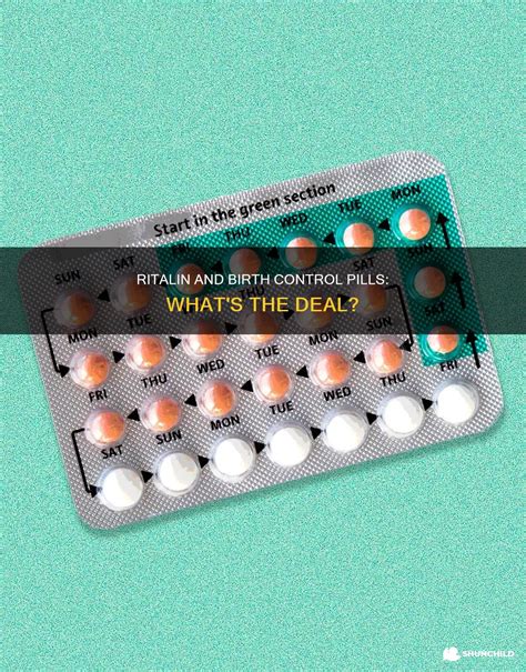Ritalin And Birth Control Pills: What's The Deal? | ShunChild