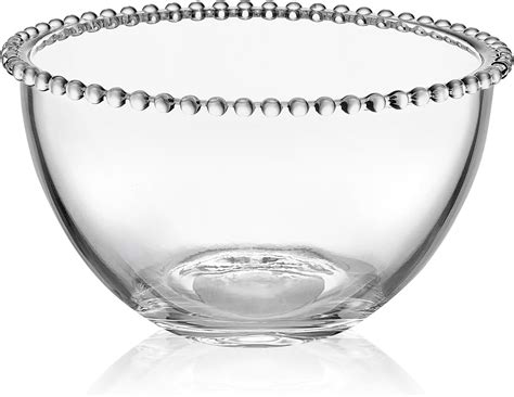 Amazon.com | Vvxliv Glass Serving Bowls Set of 3 Space-saving Nesting ...