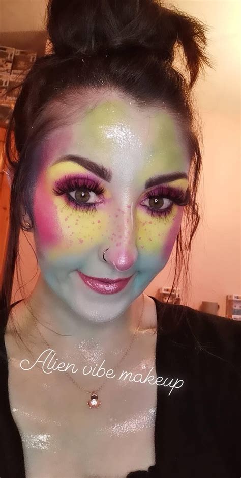 Alien makeup | Alien makeup, Fantasy makeup, Makeup