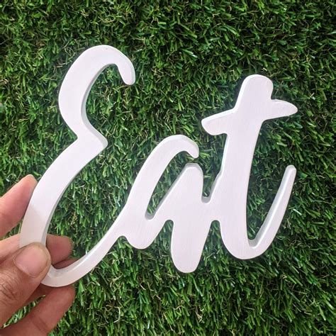 Eat - 3D word | Decography