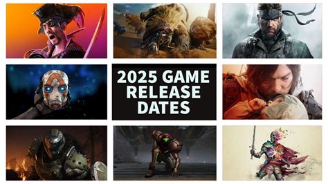 Game release dates 2025: all the PC, PS5, Xbox, and Nintendo Switch ...