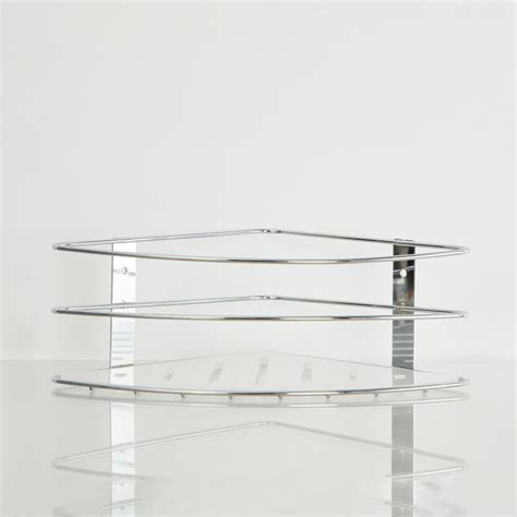 Buy Orion Set of 2 Metal Corner Shower Caddies from Home Centre at just ...