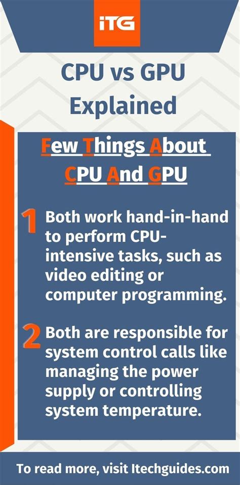 Image result for Difference Between CPU and GPU