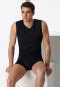 Tank Top schwarz - Long Life Cotton | SCHIESSER