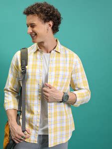 HIGHLANDER Men Checkered Casual Multicolor Shirt - Buy HIGHLANDER Men ...