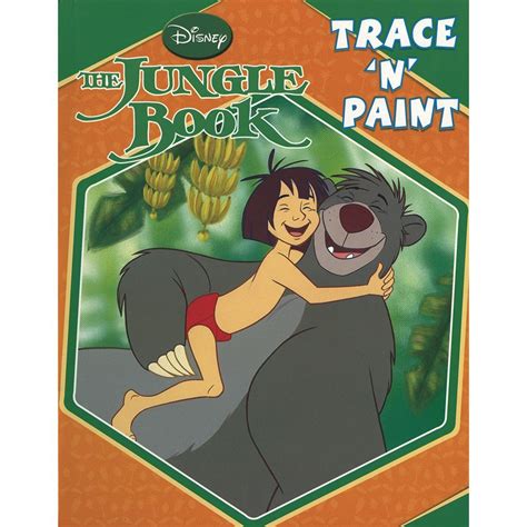 Buy Disney The Jungle Book Trace 'N' Paint Book Online at Low Prices in ...