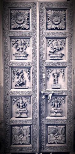 Puja Room sp.Temple carved doors - Temple Carved Special Doors Exporter ...
