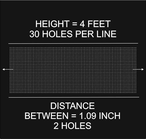 4FEET___15 HOLES PER LINE