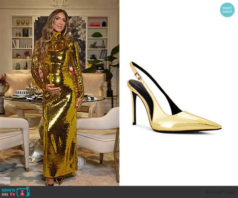 WornOnTV: Erin's gold sequin reunion dress on The Real Housewives of ...