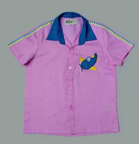 Candy Pink Aeroplane Shirt – littlellama.in