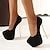Women's Heels Pumps Stilettos Party Club Solid Color Solid Colored ...