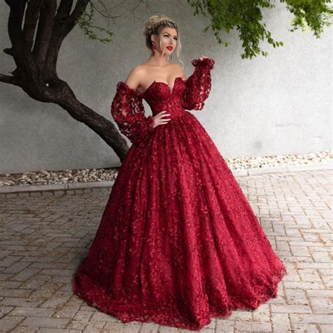 Red Ball Gowns Prom