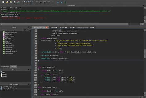 Image result for Maya Script Editor