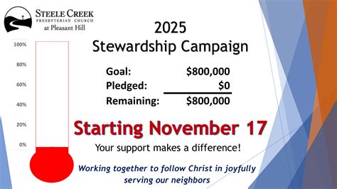 2025 Stewardship Campaign – Steele Creek Presbyterian Church at ...