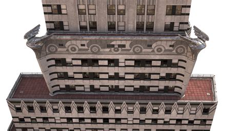 Chrysler Building Model 的图像结果