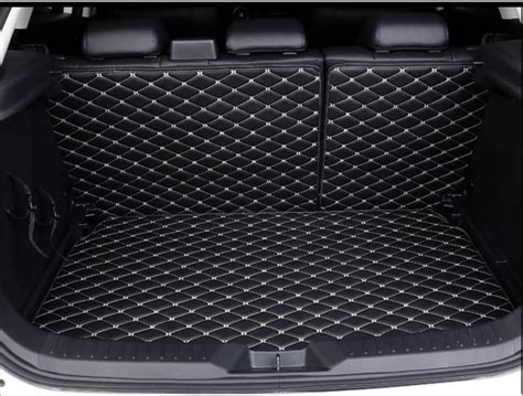 AutoZing 7D Luxury Car Trunk Mat/Dicky/Boot Mat for Tata Harrier (Model ...