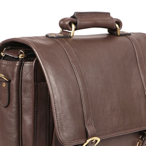 Buy Brown Andre 4215 Briefcase Online - Hidesign
