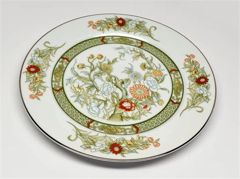 MIKASA FINE CHINA Salad Plate ~ Set of 4 ~ Pattern Kabuki L9011 ~ Made ...
