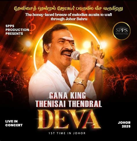 Thenisai Thendral Deva in Johor 2025, EduCity Sports Complex, Johor ...