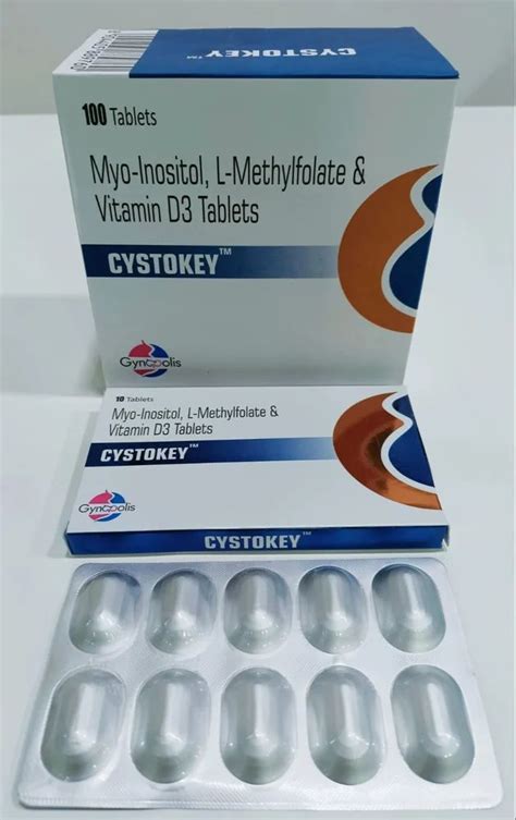 Gynae Range - Myoinositol, L-Methylfolate And Vitamind3 Tablets ...