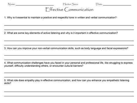 Image result for Effective Communication Hand Out