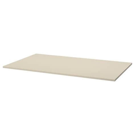 TROTTEN table top, beige, 140x80 cm (551/8x311/2") - IKEA