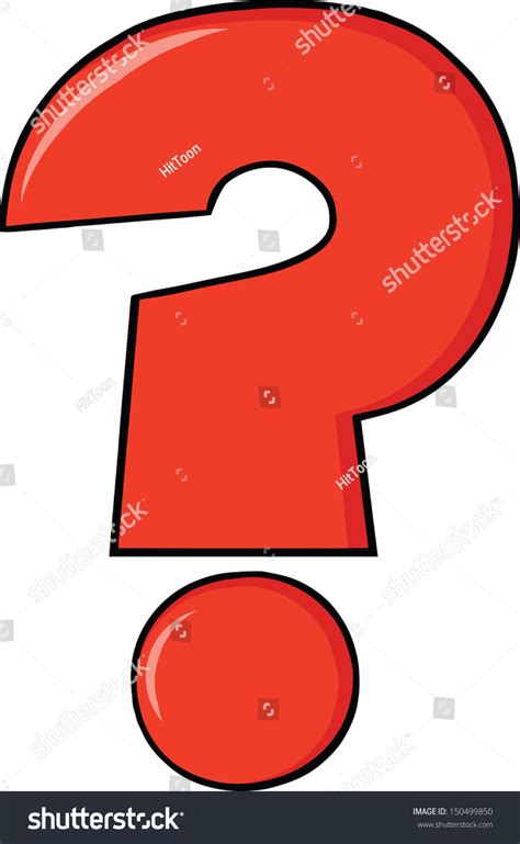 Image result for Red Question Mark Cartoon