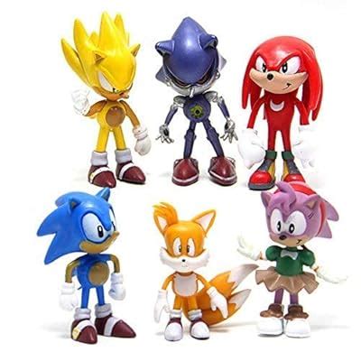 Rumbold Sonic The Hedgehog Action Figures – 6-Pack India | Ubuy