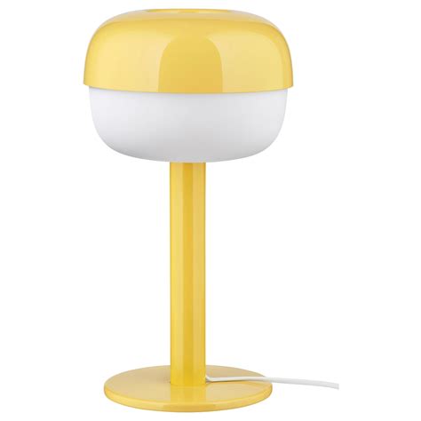 BLÅSVERK table lamp, yellow, 36 cm (14") - IKEA