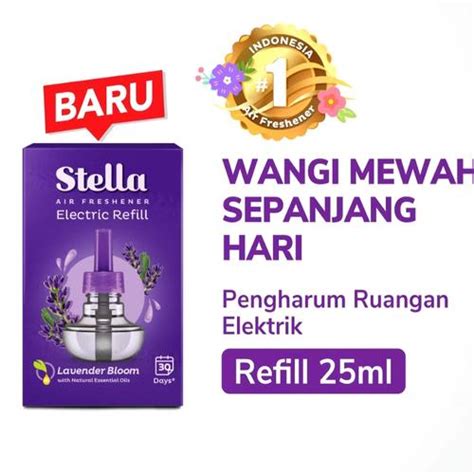 Promo STELLA AIR FRESHENER ELECTRIC REFILL LAVENDER BLOOM 25ML ...