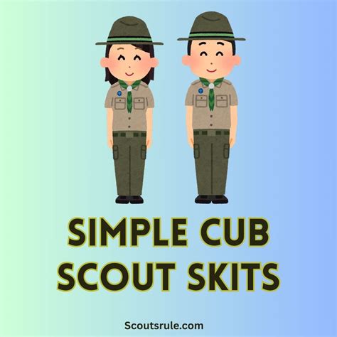 17 Simple Cub Scout Skits You Must Know! - Scouts Rule