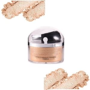 THTC 3D GLOW SHIMMERY SHINE WHITENING SHIMMER LOOSE POWDER Compact ...