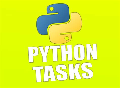 Image result for Python Code Tasks
