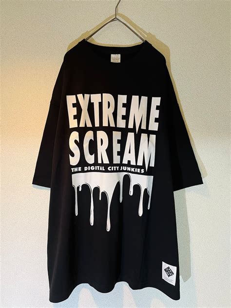 EXTREME×SCREAM（黒） | THE DIGITAL CITY JUNKIES OFFICIAL WEB SHOP