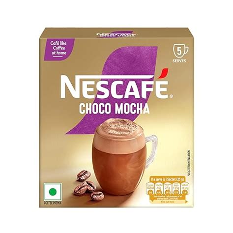 Nescafe Choco Mocha| Frothy Delicious Coffee | Instant Coffee Premix ...