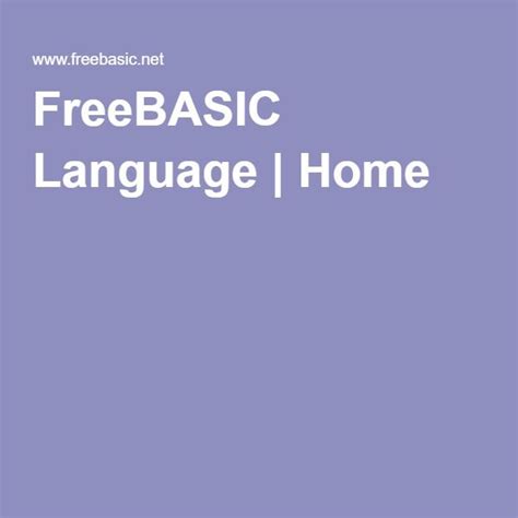 Image result for Free Basic Language