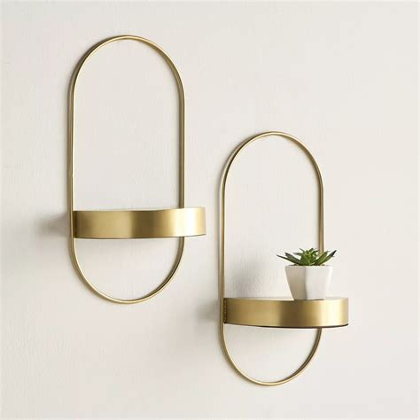 Dual Arc Shelves Set of 2 – Greek Island