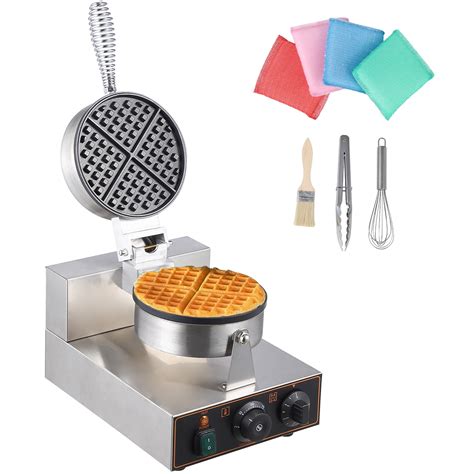 Commercial Waffle Cone Maker 1200W 110V Stainless Steel Electric Ice ...