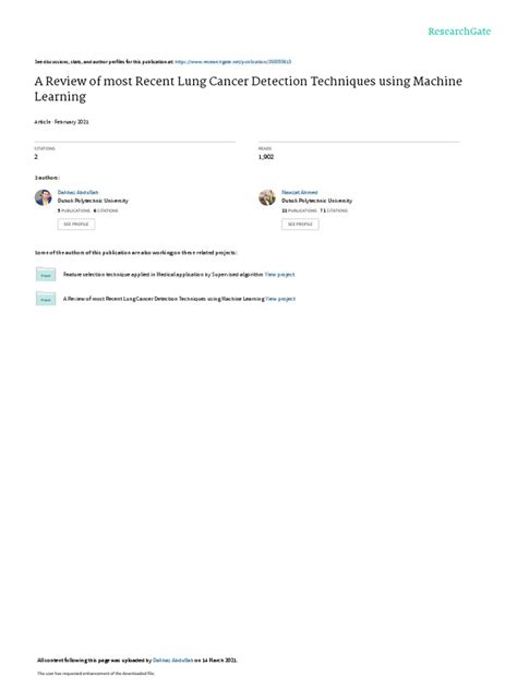 Cancer Detection with Machine Learning 的图像结果