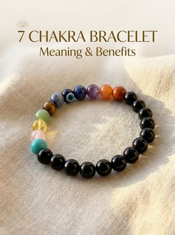 7 Chakra Bracelet Meaning & Benefits