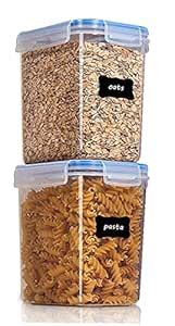 Buy Diablos Airtight Kitchen Storage Containers Set of 2-1000ml ...