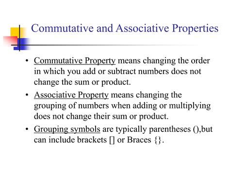 Associative and Commutative Property.ppt