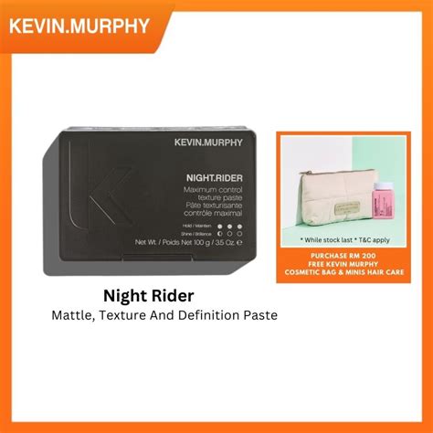 Kevin Murphy Night.Rider Maximum Control Texture Paste 100ml | Shopee ...