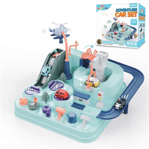 Inertia Car Adventure Race Track Set for Kids – Wembley Toys