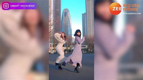 Watch Breaking News viral two cute Korean girls dance video london ...
