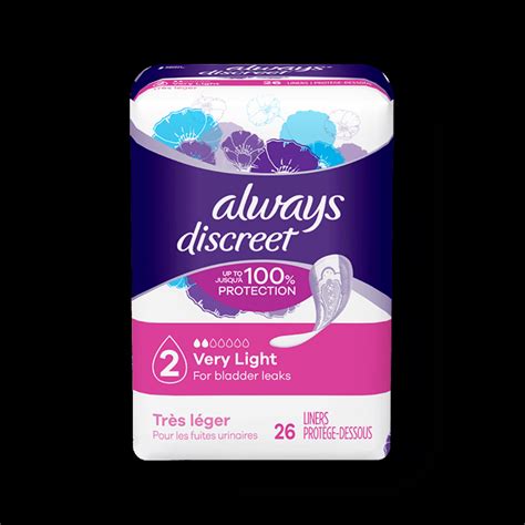 Always Discreet and Pads Liners 的图像结果